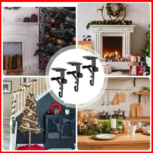 Fireplace Stocking and Garland Hanger